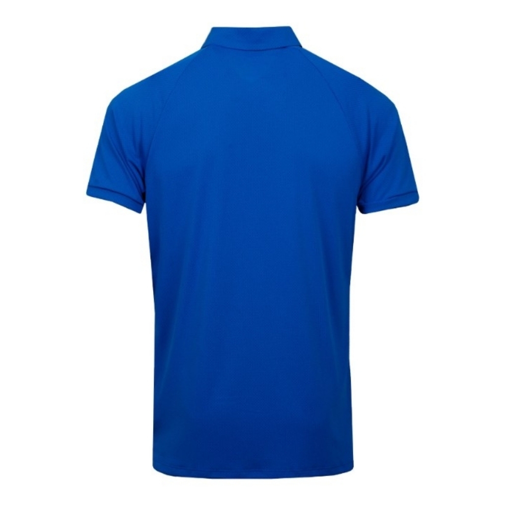 Nike Zonal Cooling Polo Men's M Stripe Blue Nebula Golf Vacation Resort - Picture 2 of 13
